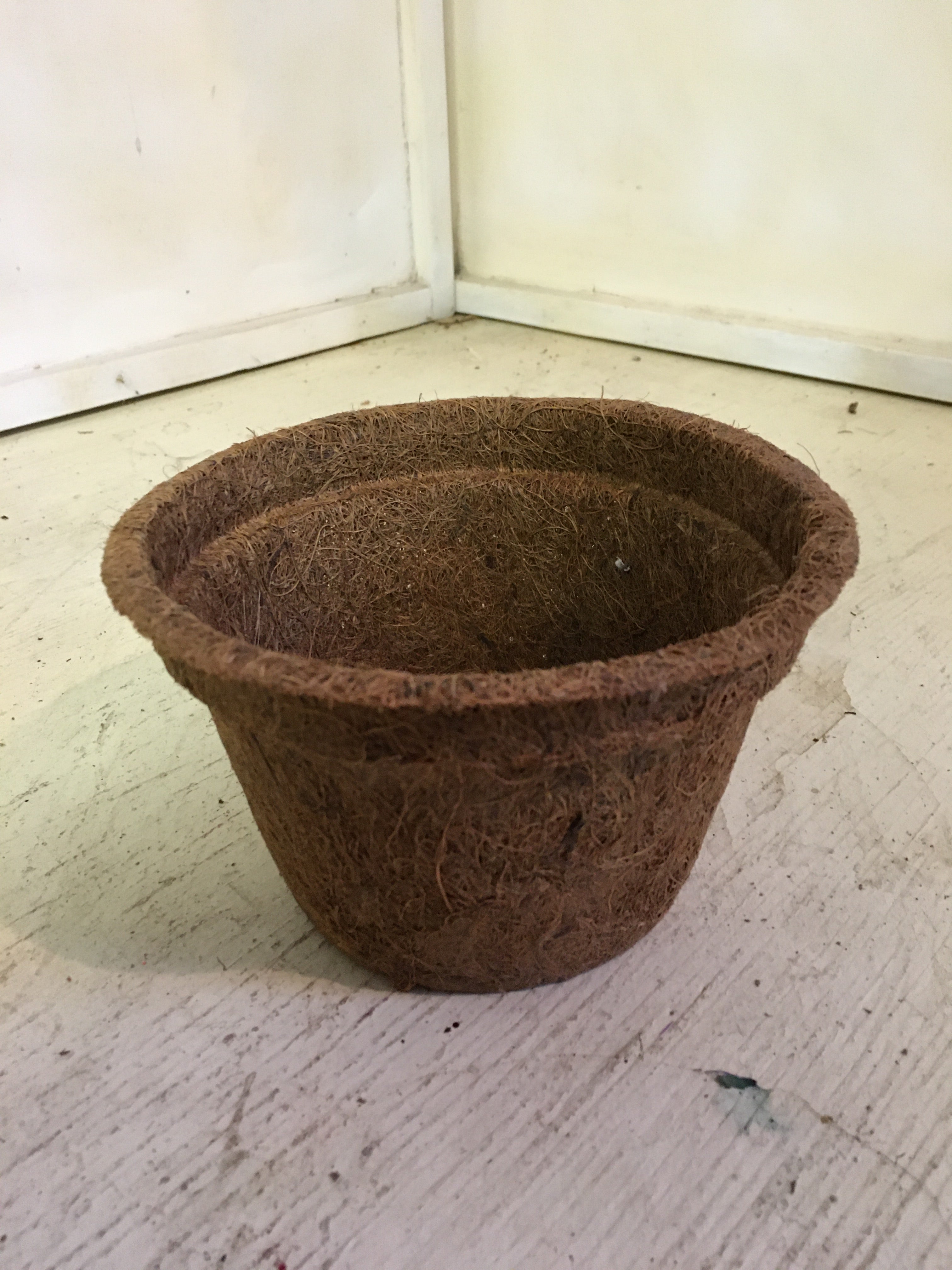 Coco Fibre Pot (6.5” x 4”)