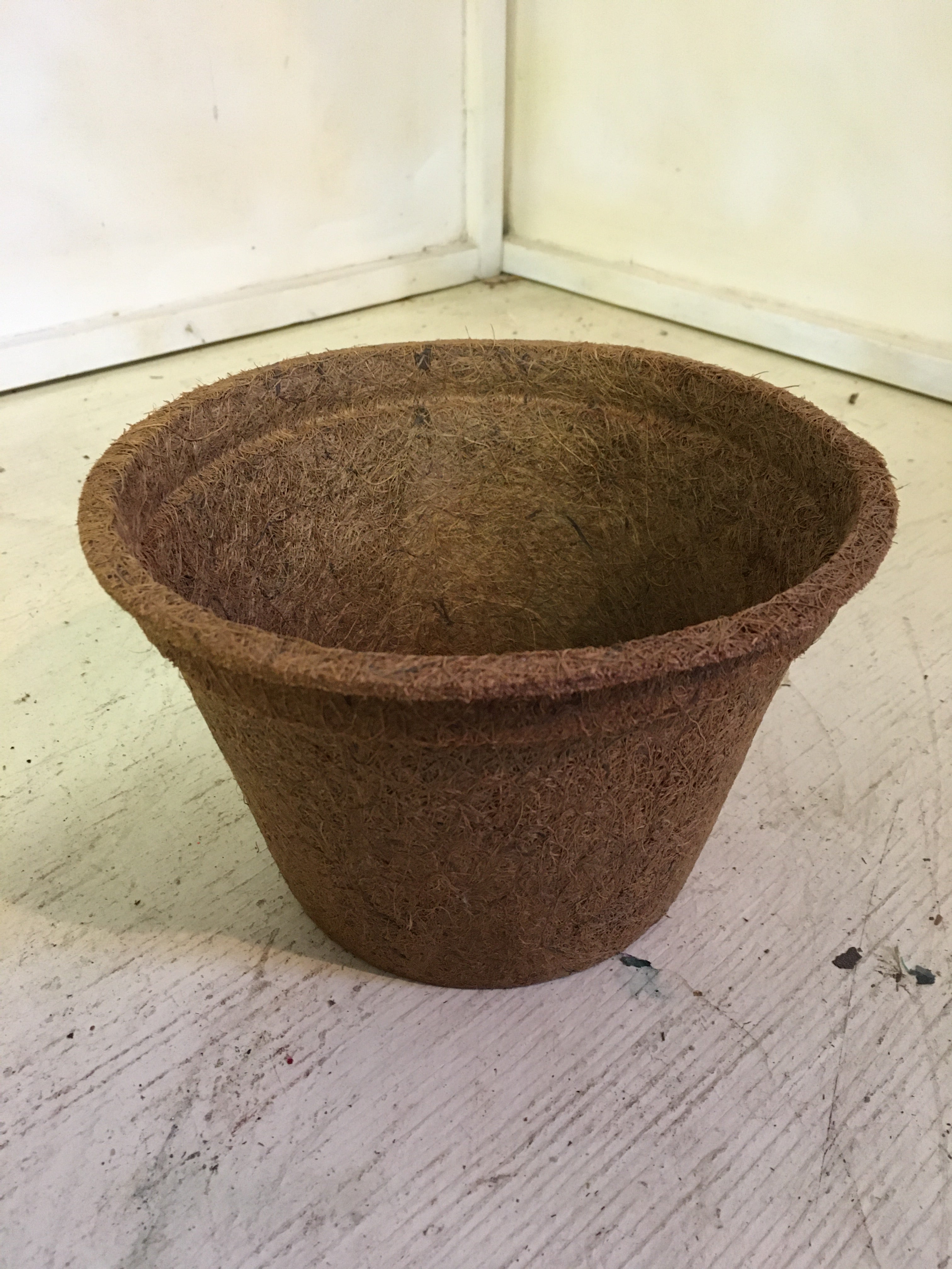 Coco Fibre Pot (7.5” x 5”)