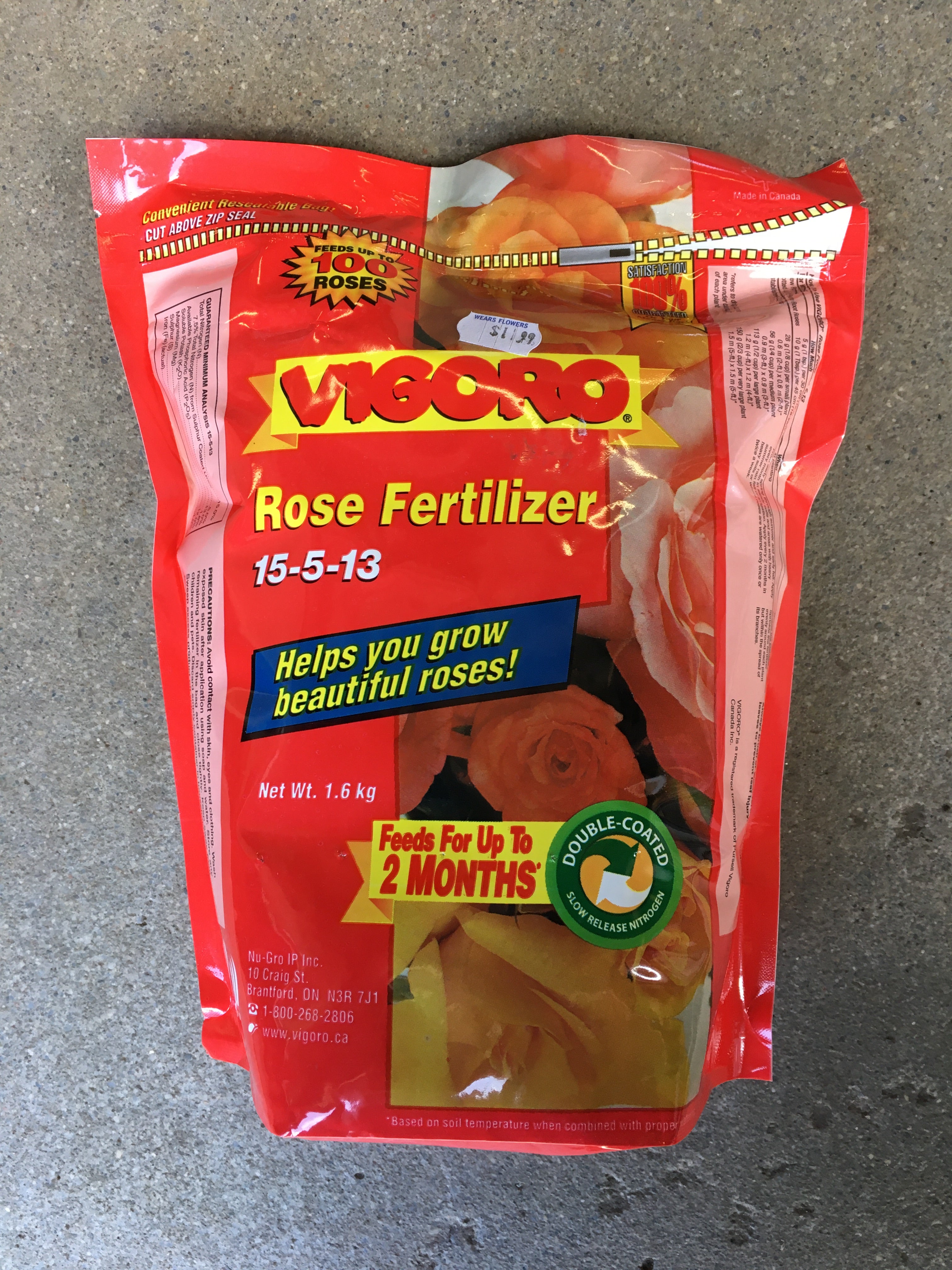 Vigoro Rose Fertilizer (1.6kg)