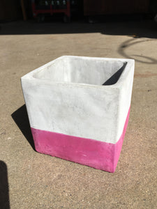 Square Cement Pot
