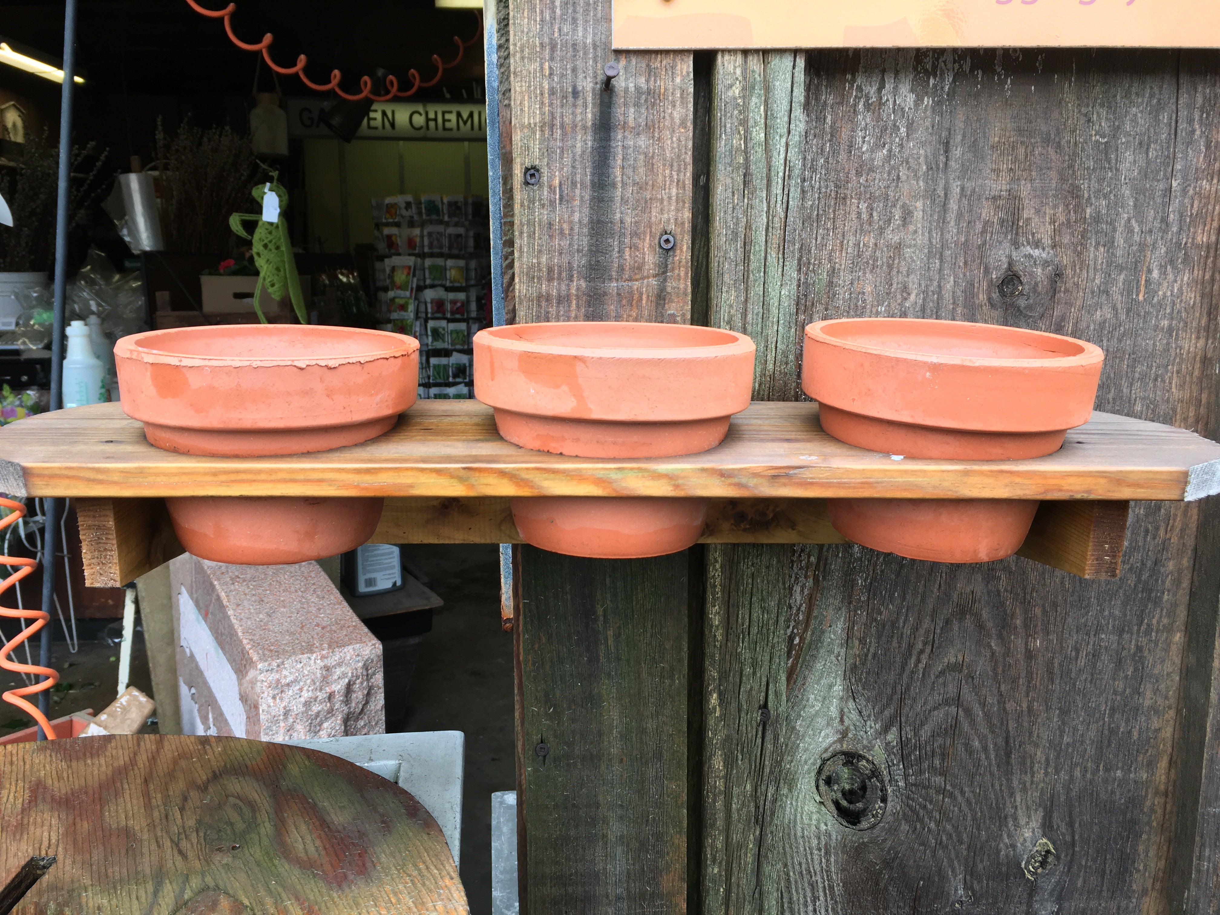 Wooden Terracotta Pot Shelf/Stand