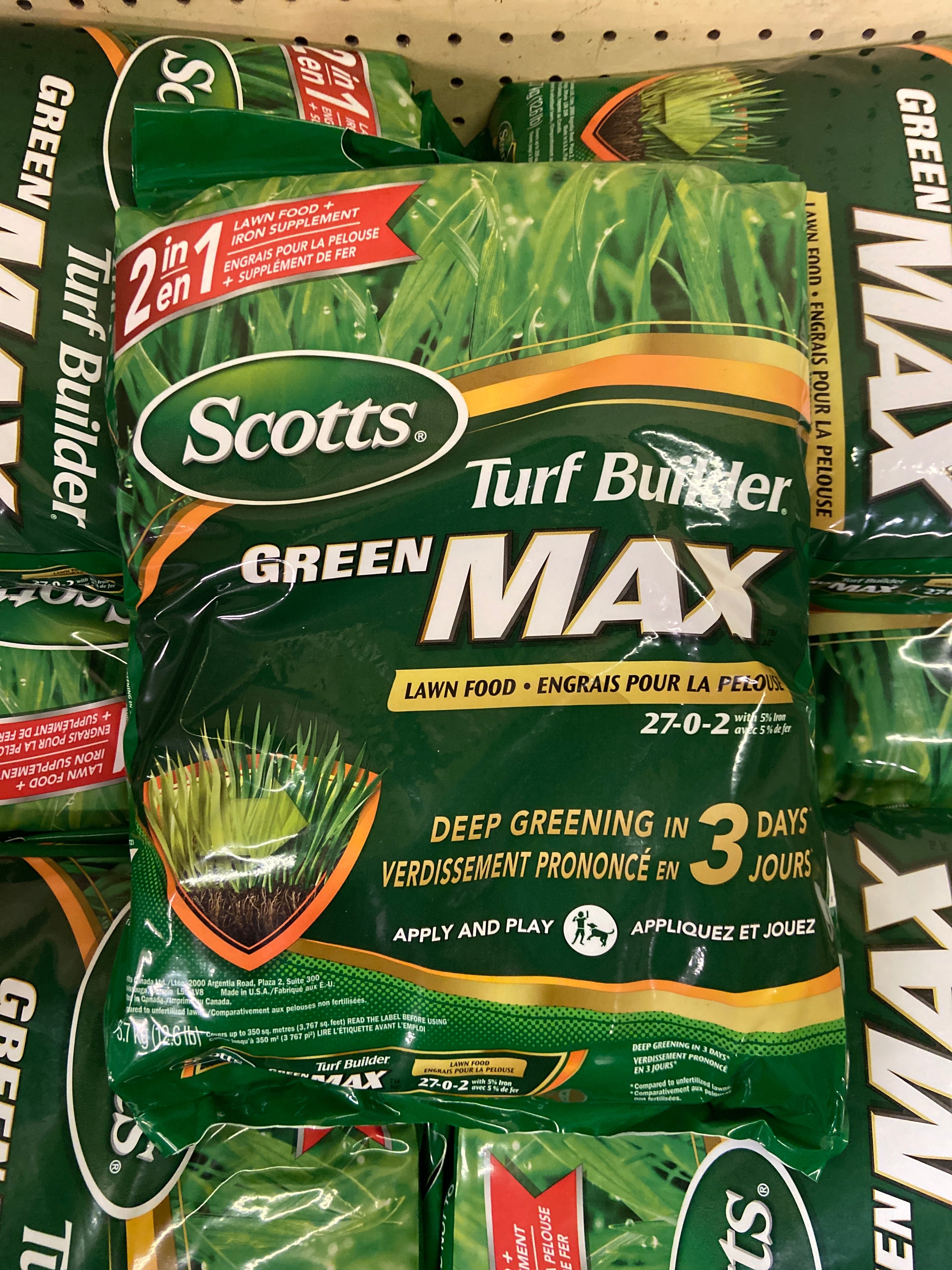 Scotts Turf Builder - Green Max (5.7kg)